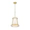 Z-Lite Lenyx Pendant Pendant, 1-Light, 10 In.W x 10 In.L x 20.25 In.H, Rubbed Brass/White 1935MP-RB - alternate 8